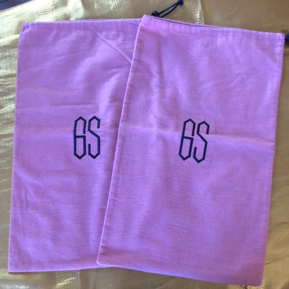Pink shoes bag